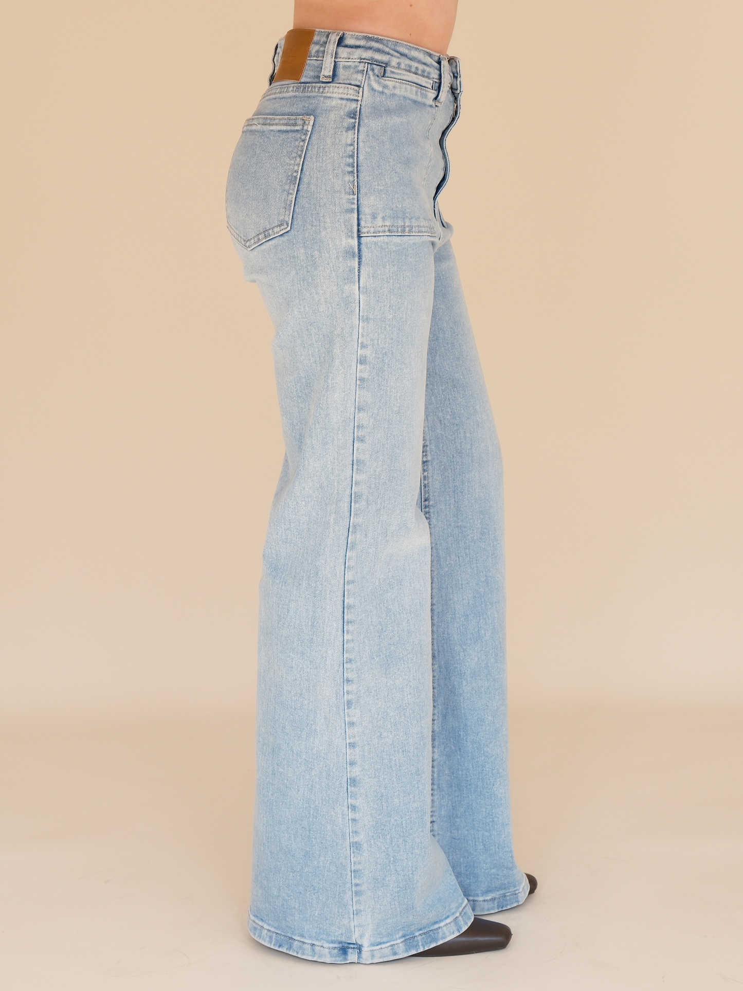 OTC Premium - High Waisted Blue Jeans