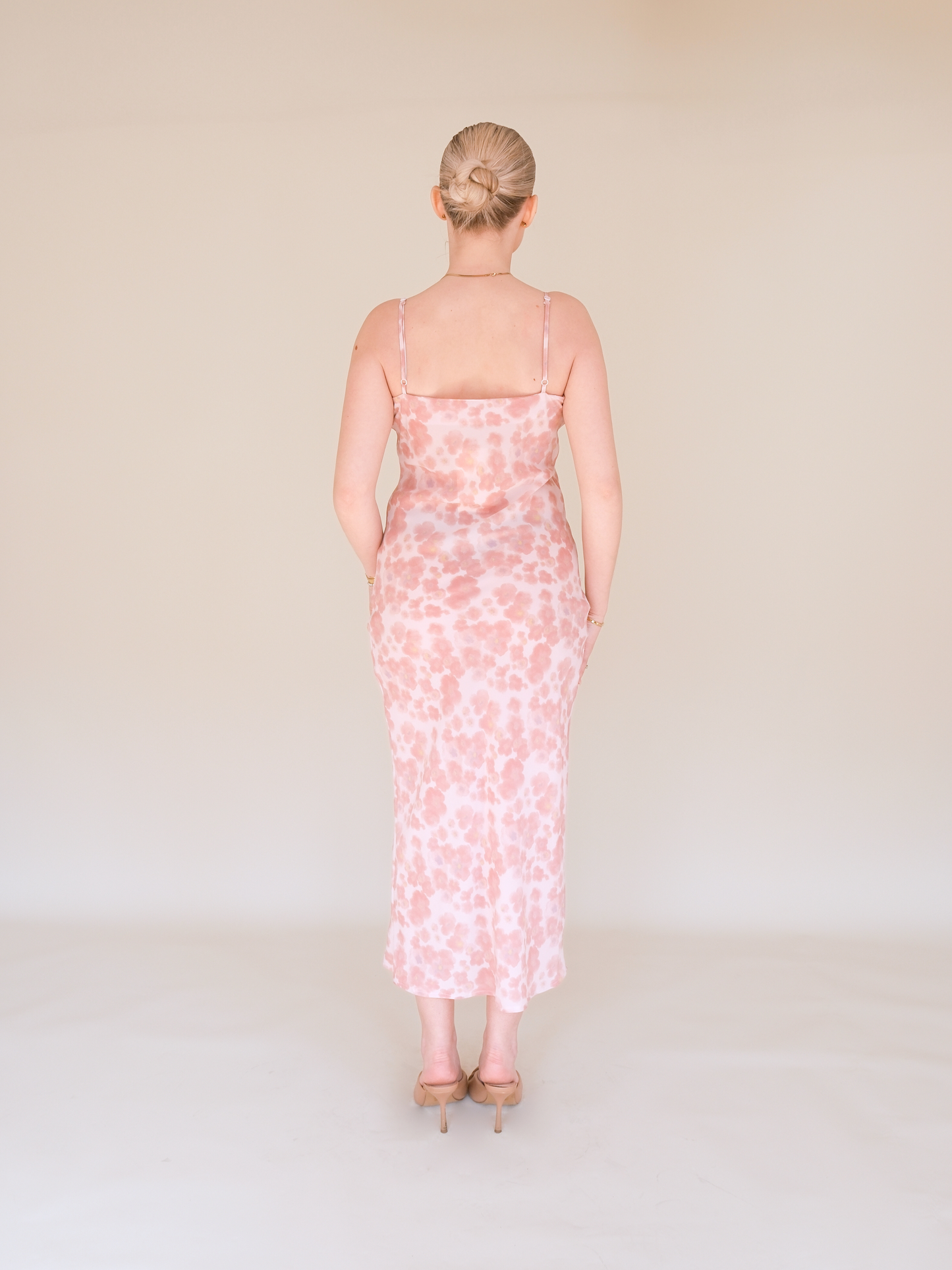 OTC Occasion - Pink Floral Dress