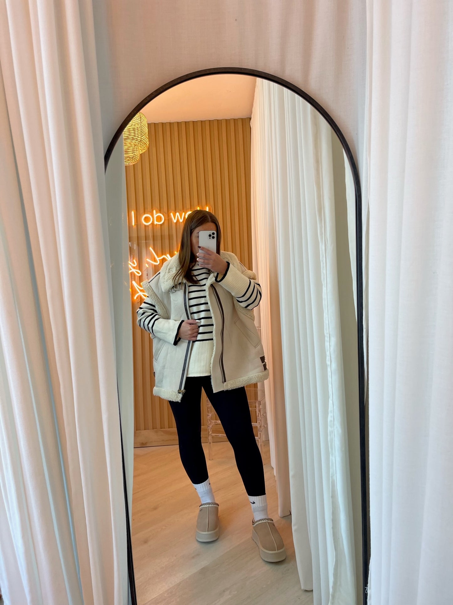 Alyse ribbed leggings