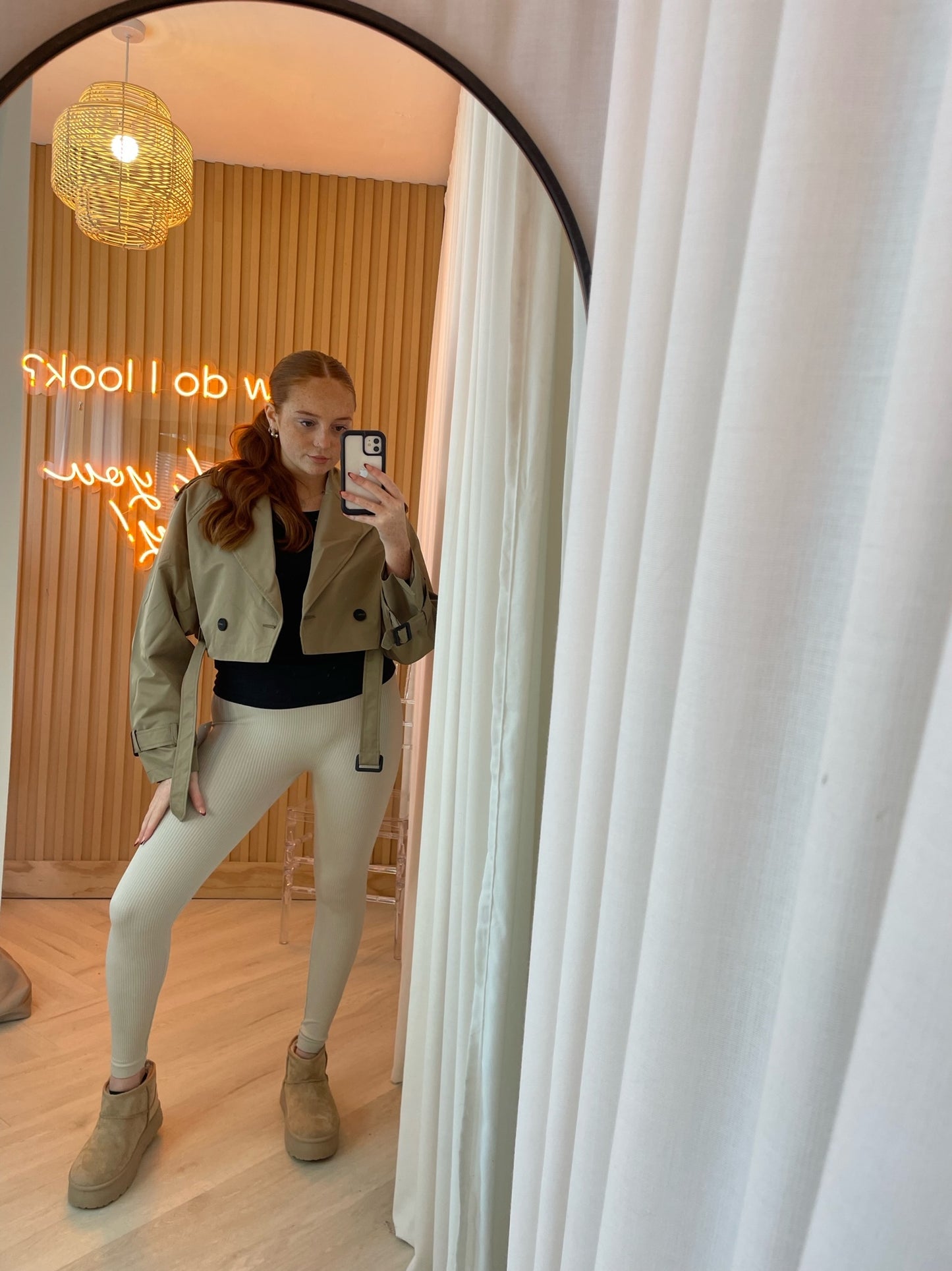 Alyse ribbed leggings