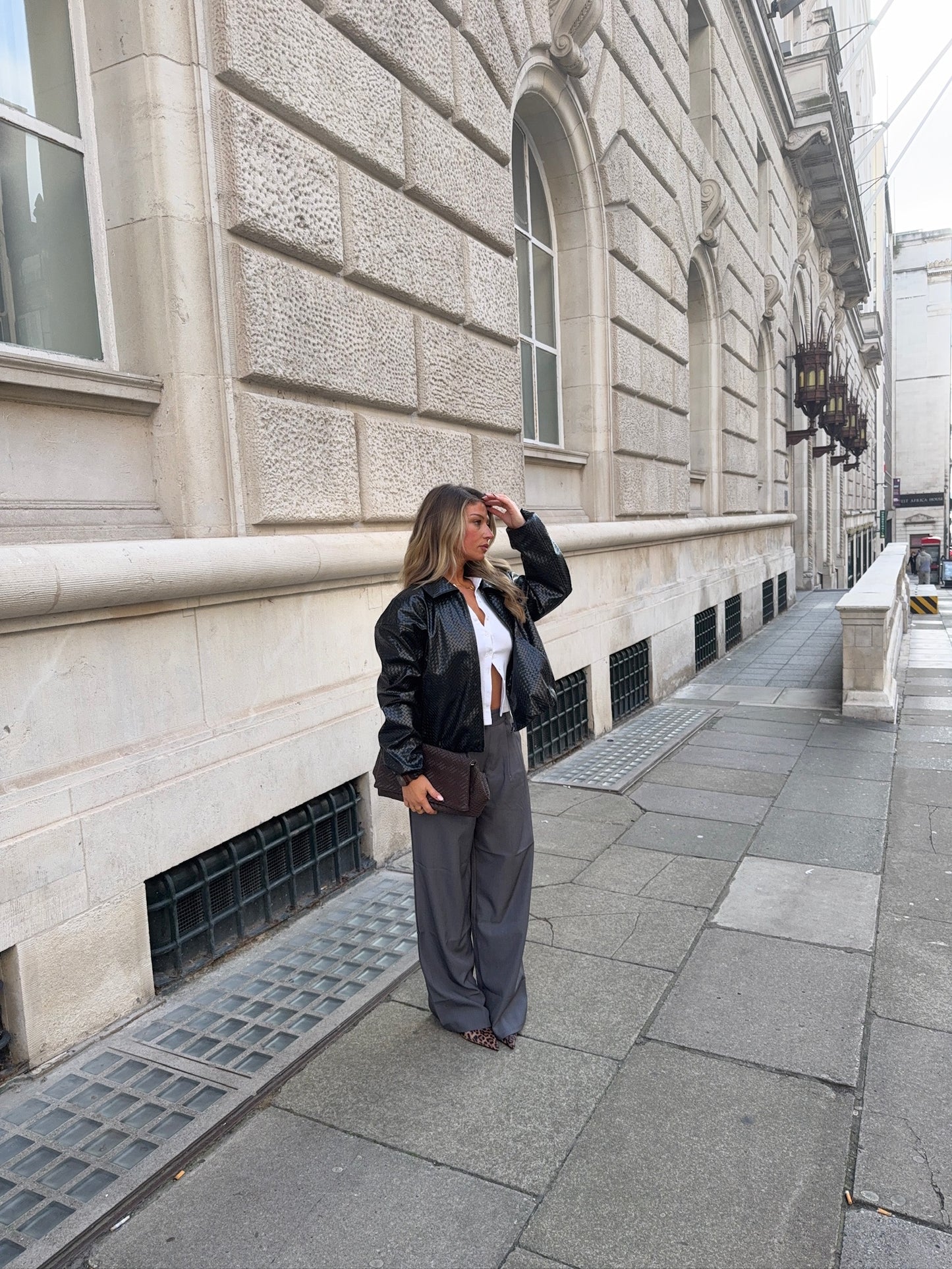 Tailored Trousers - Grey