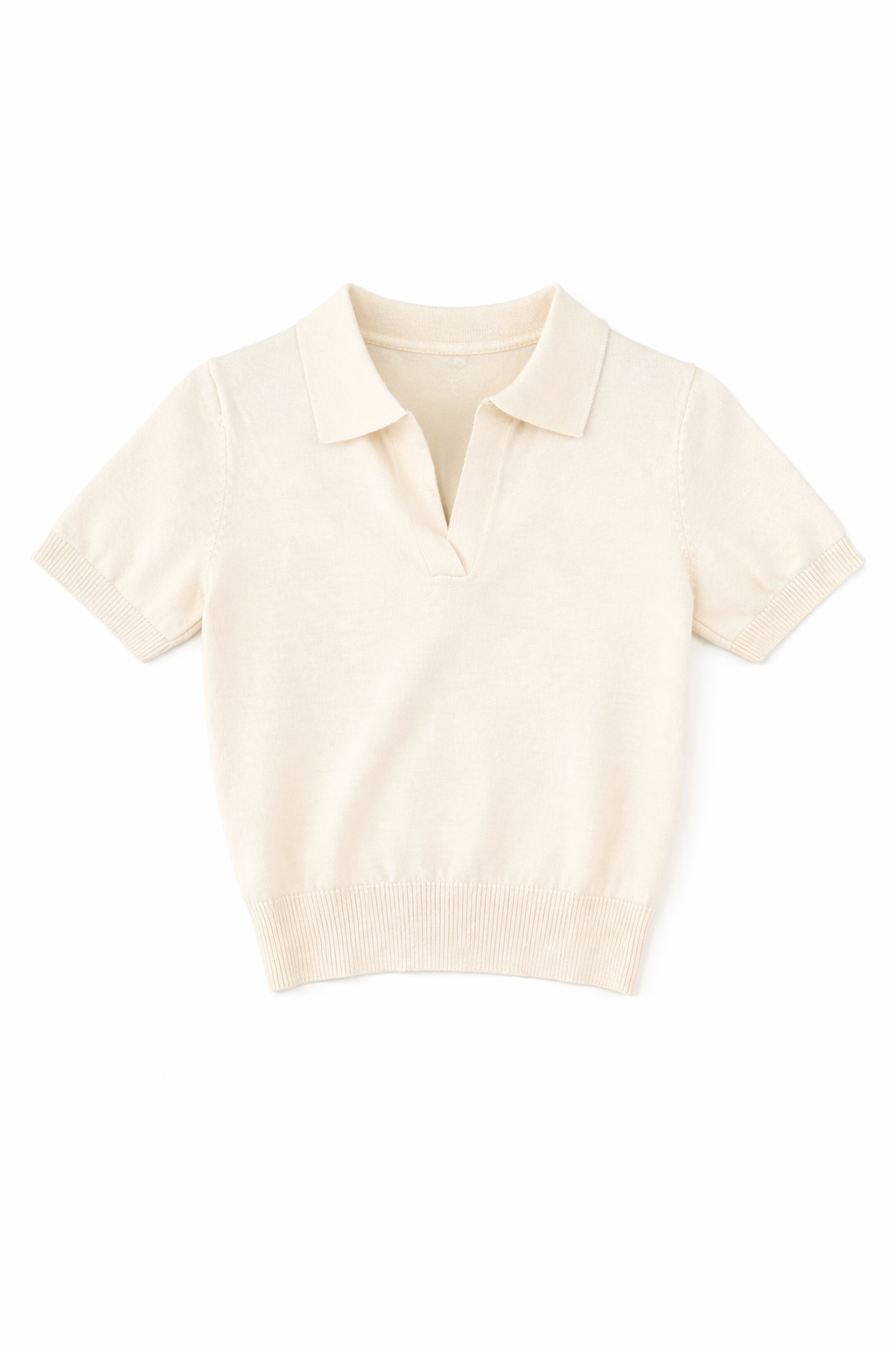 Knit Short Sleeve Top