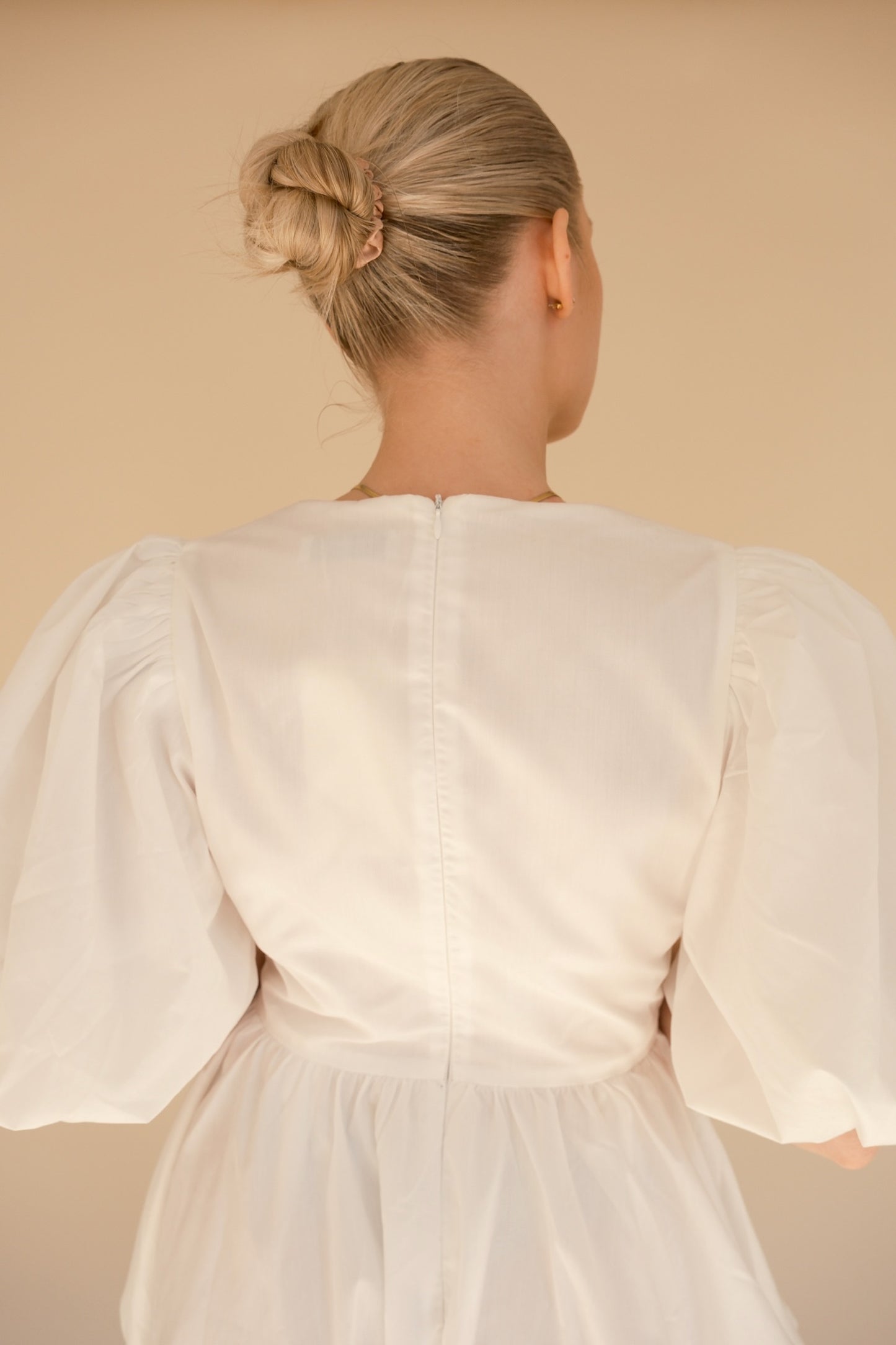 OTC Occasion - Puff Sleeve Mini Dress