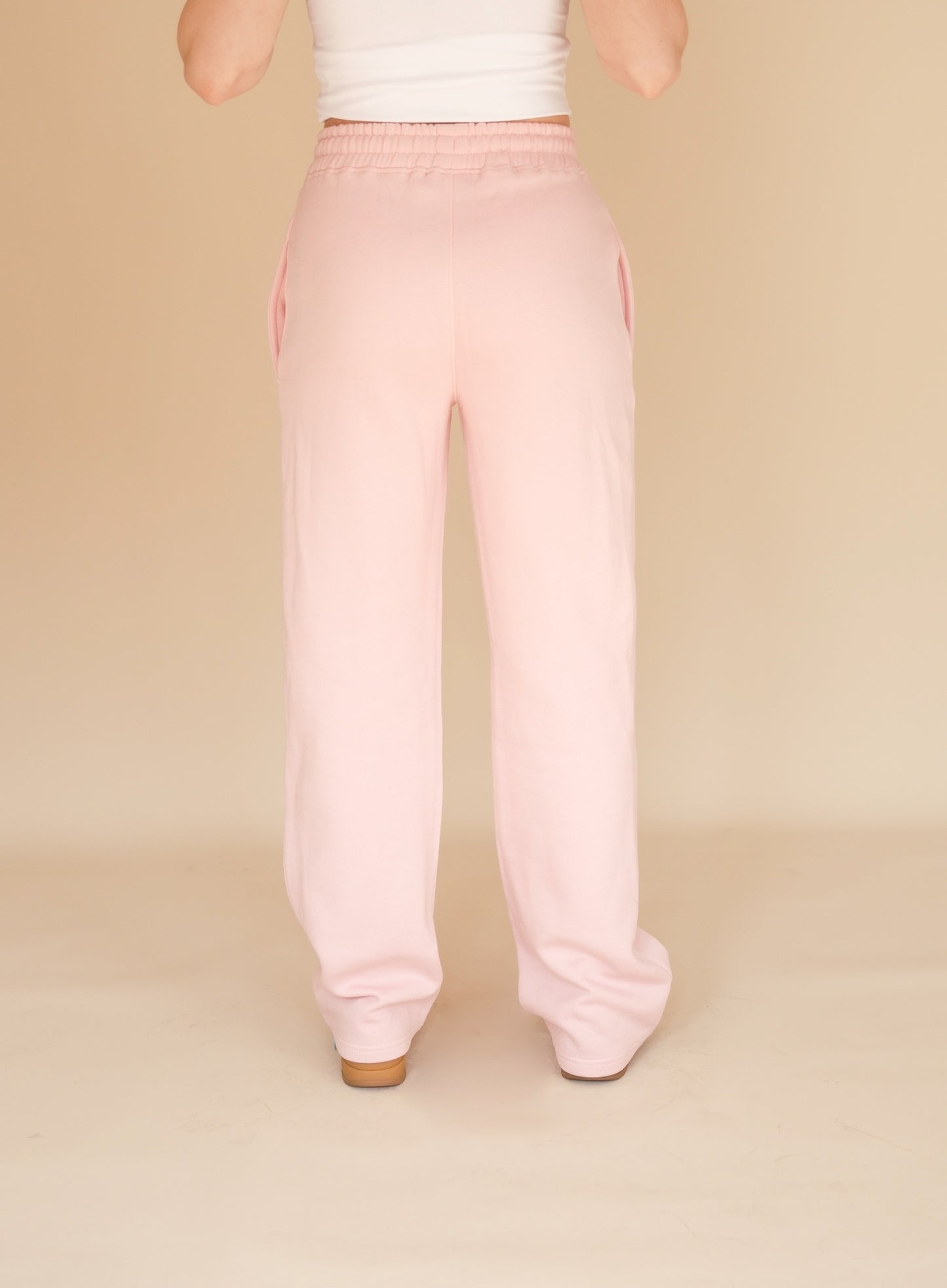 OTC Basics - Pink Straight Leg Jogger
