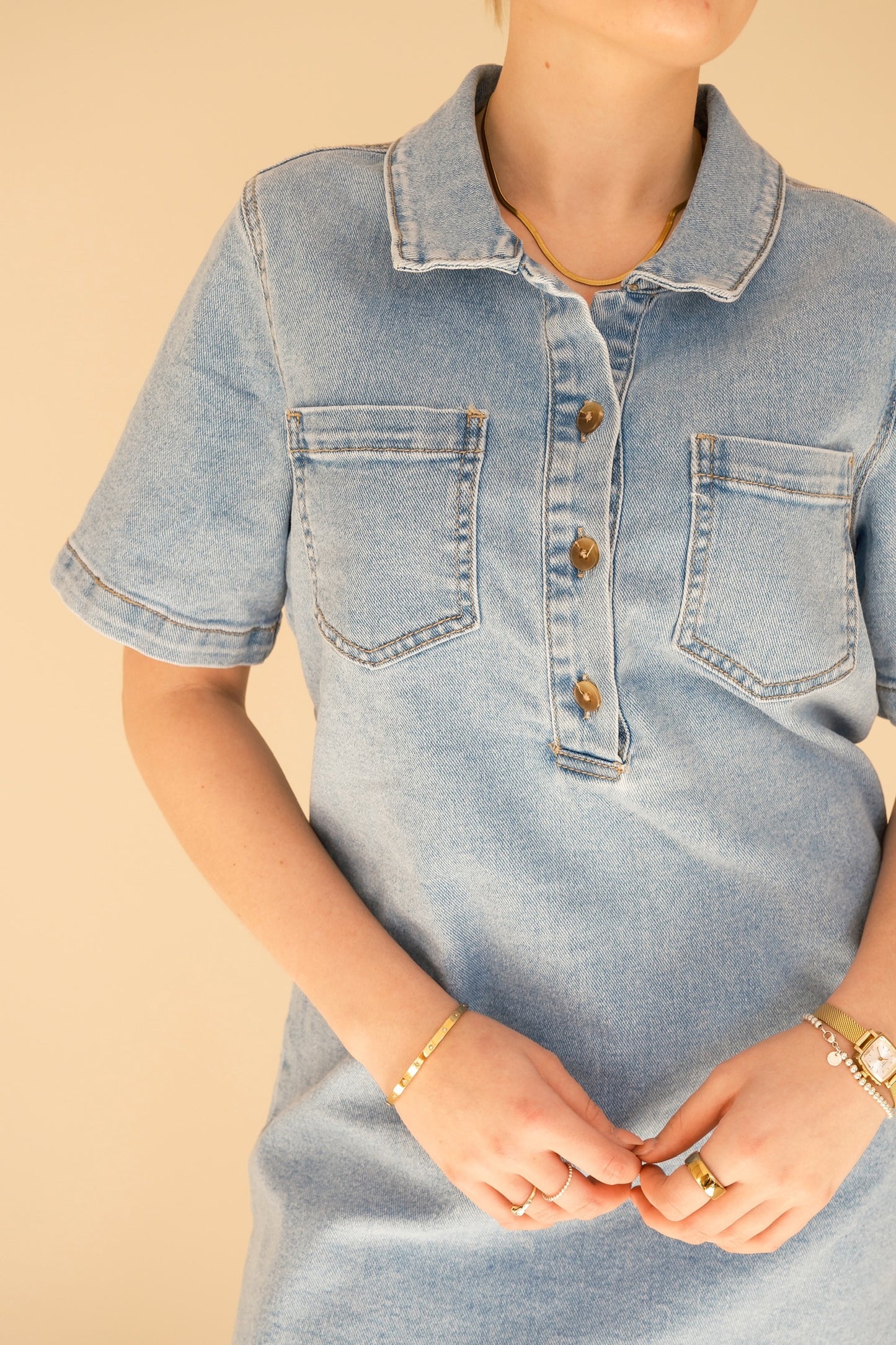 OTC Occasion - Denim Dress
