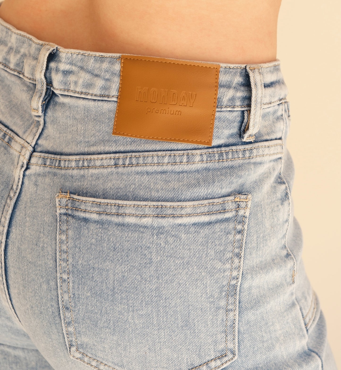 OTC Premium - High Waisted Blue Jeans
