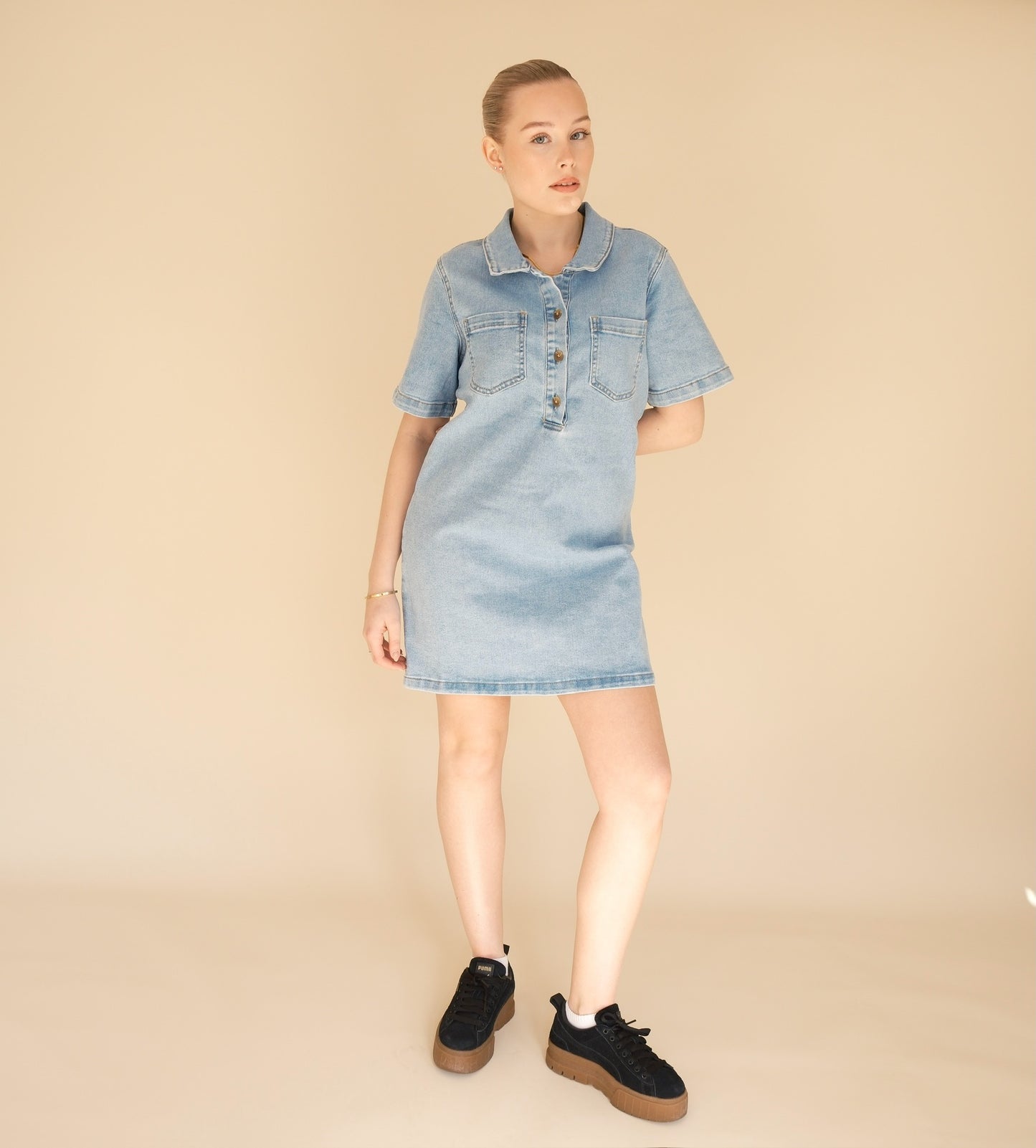 OTC Occasion - Denim Dress