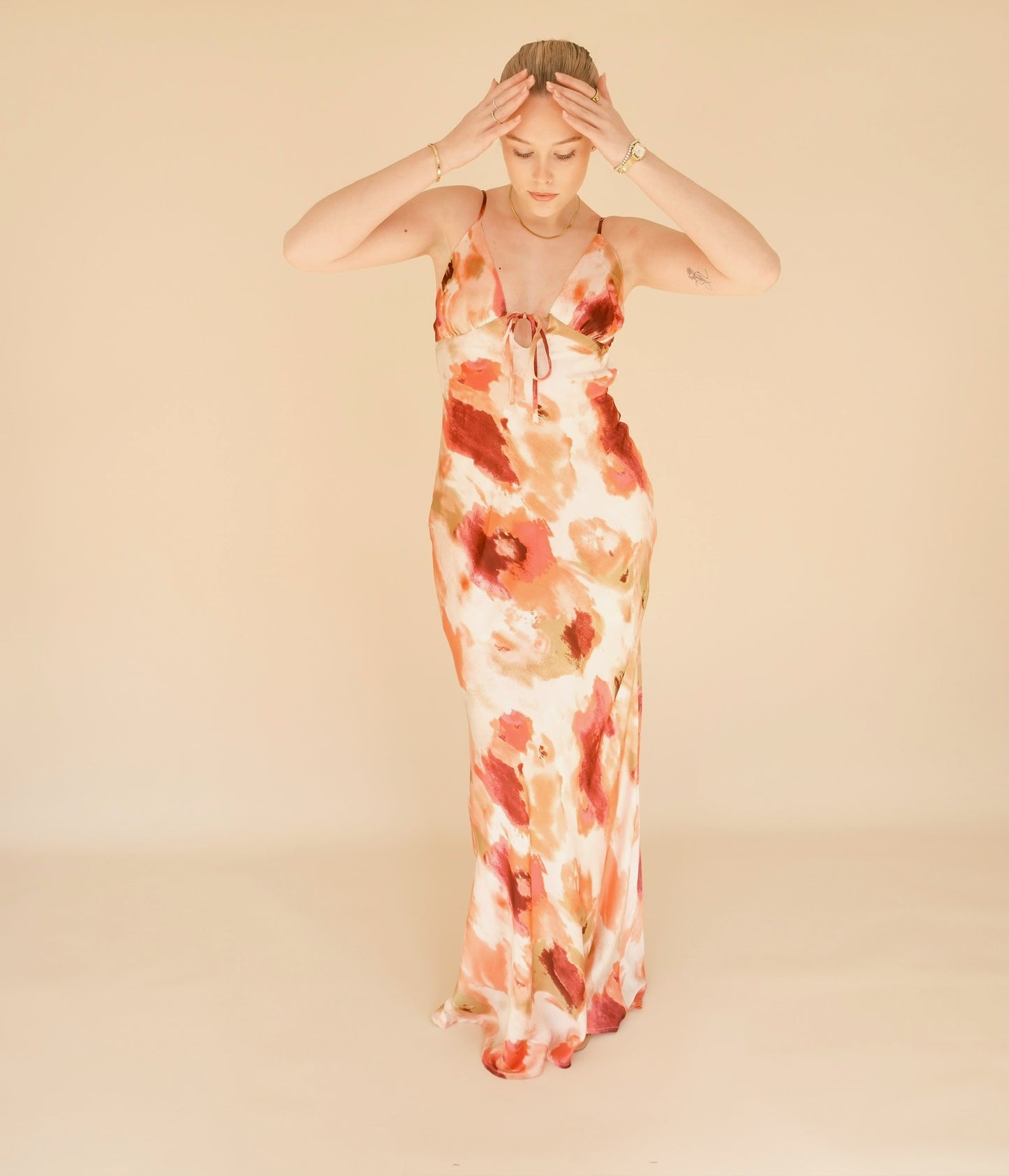 OTC Occasion - Floral Watercolour Dress