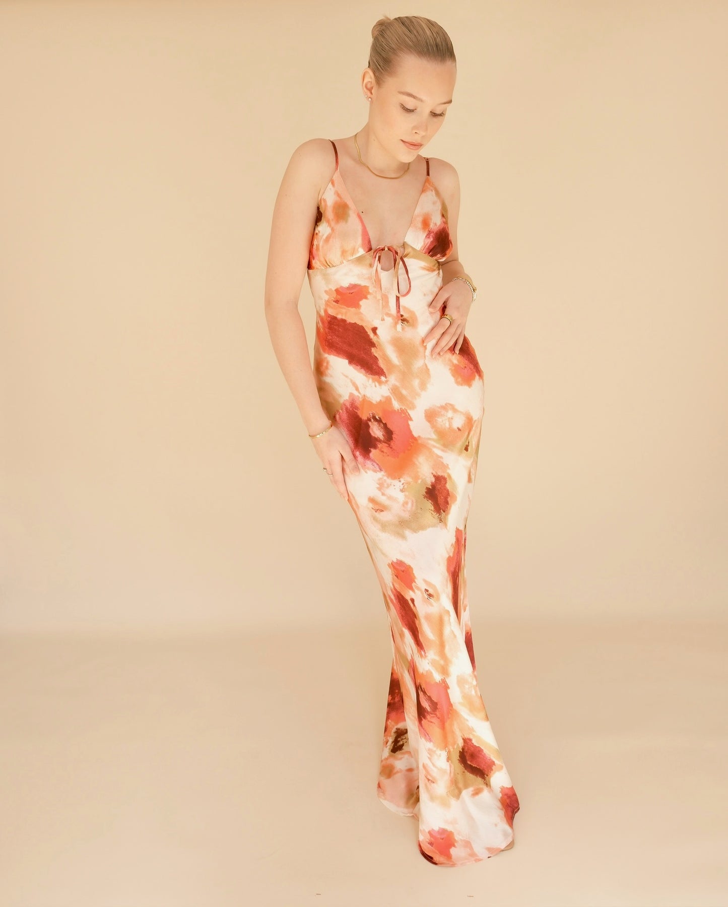 OTC Occasion - Floral Watercolour Dress