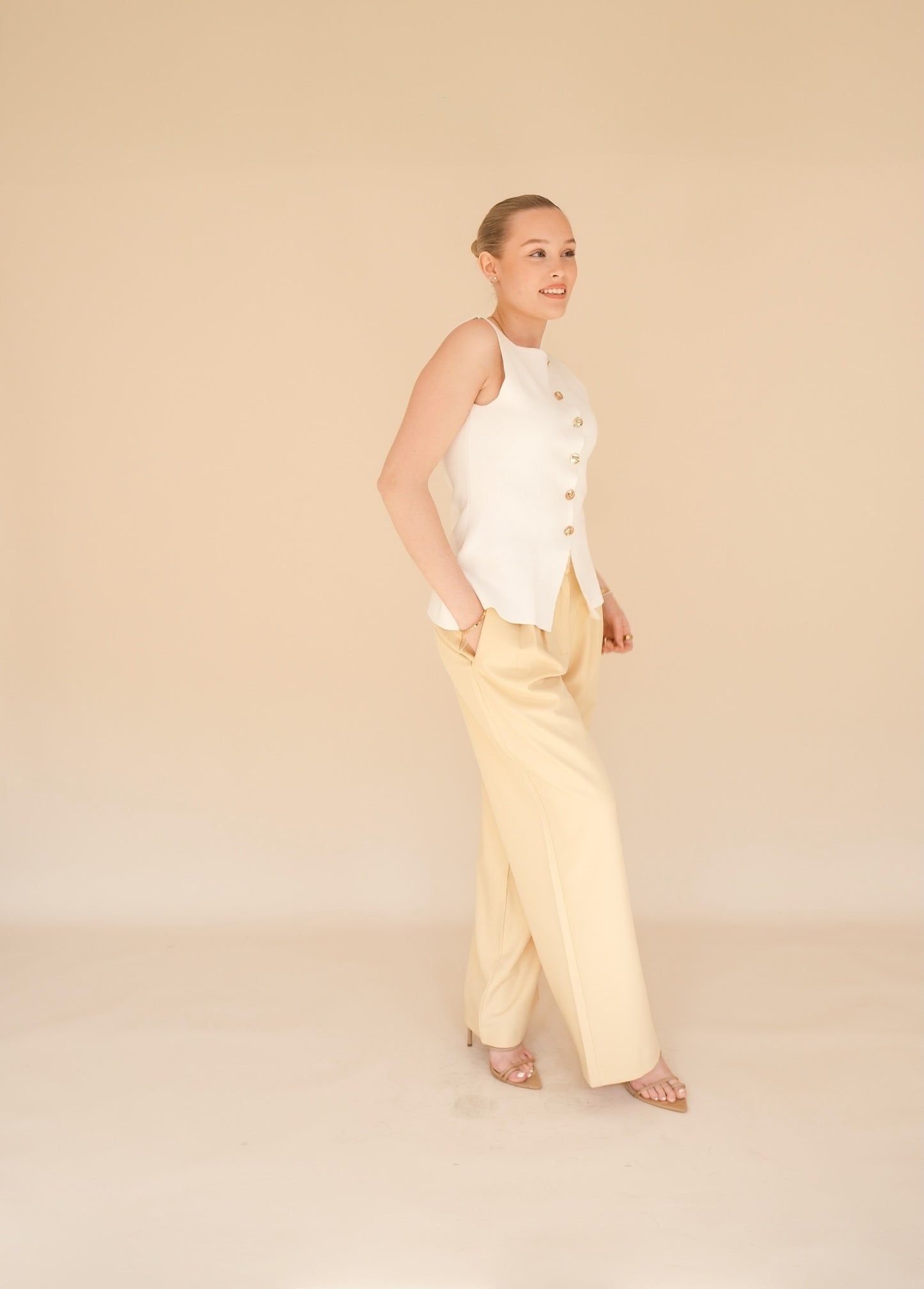 OTC Premium - White Waistcoat