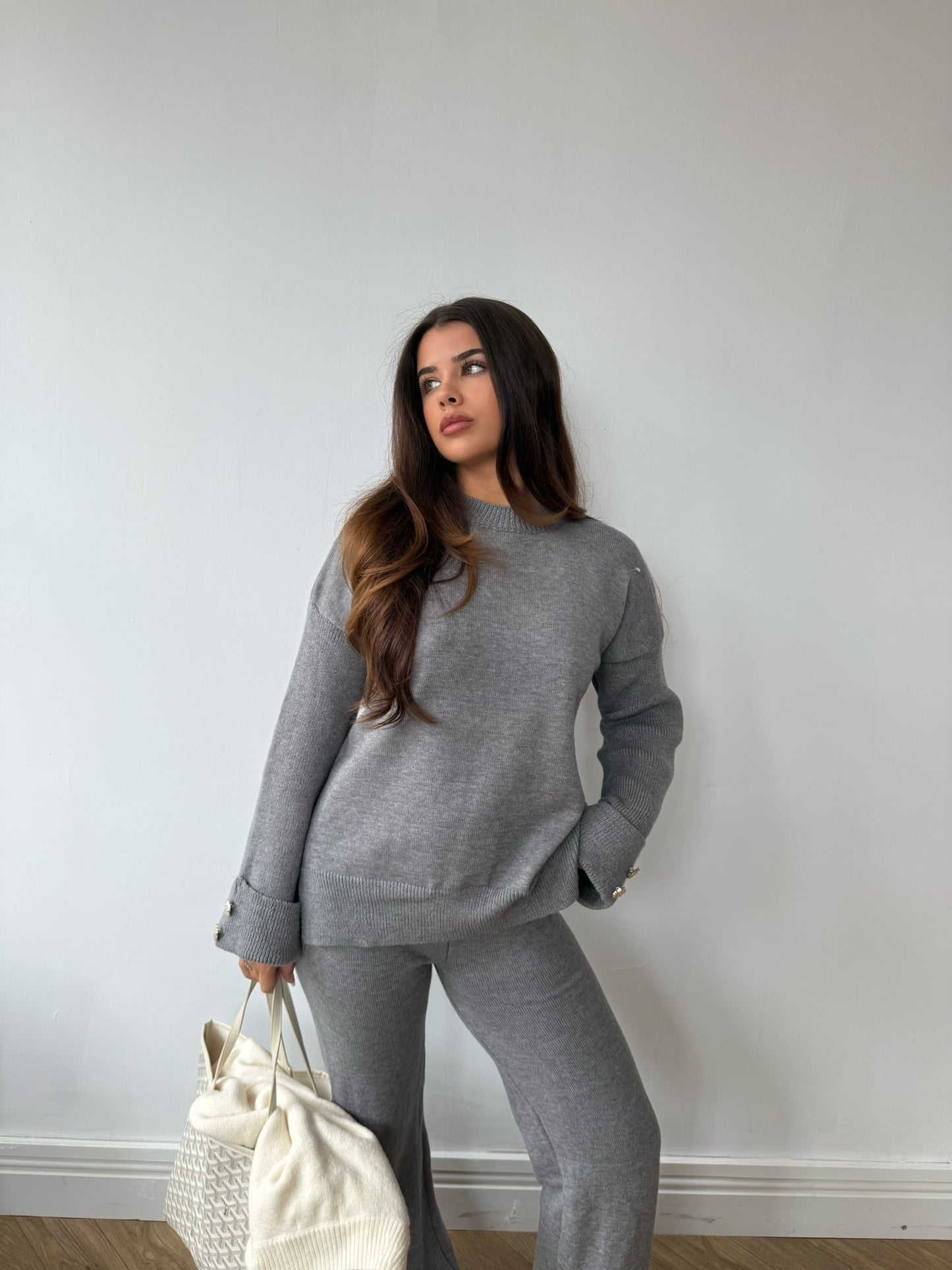 Jumper & Trouser Set - Grey