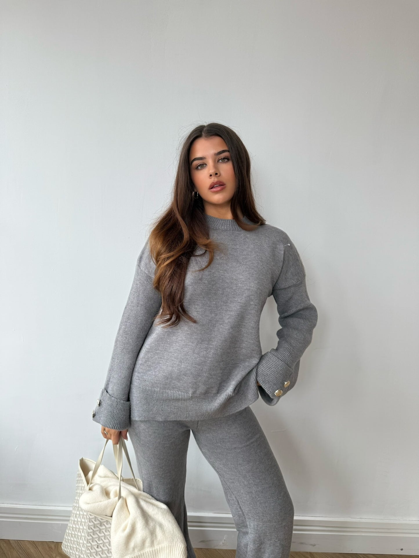 Jumper & Trouser Set - Grey