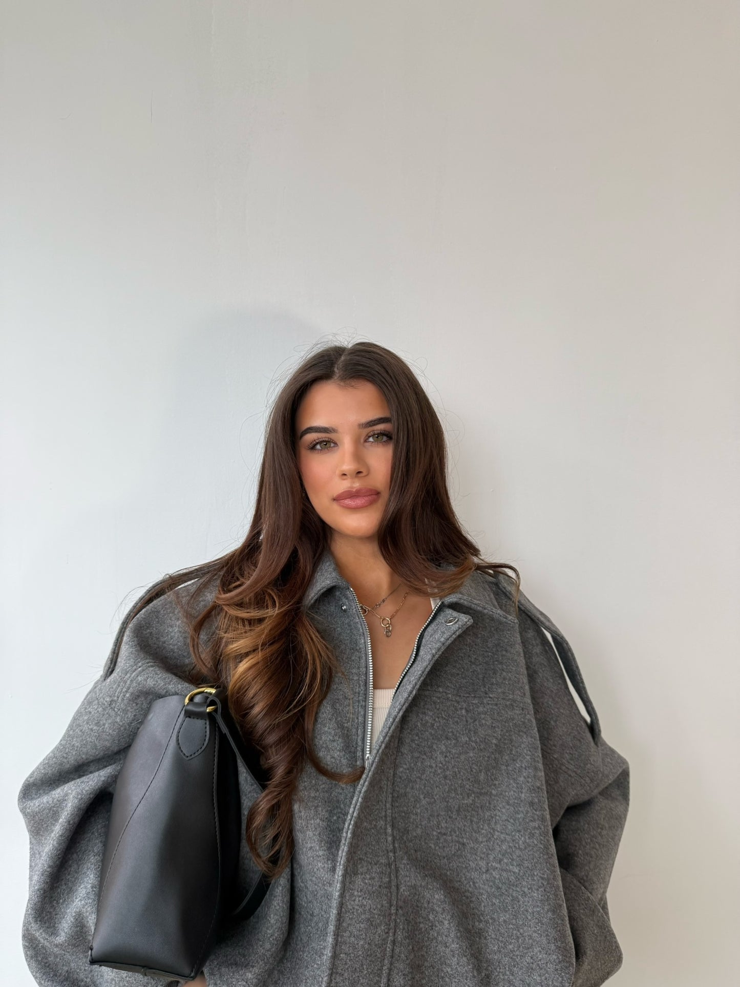 Bomber Jacket - Grey