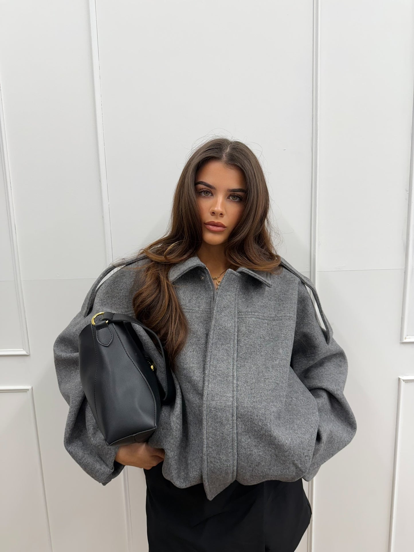 Bomber Jacket - Grey