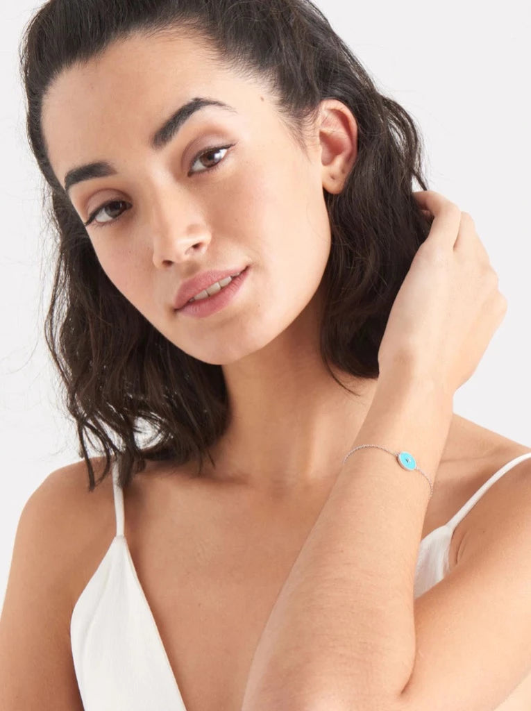 Turquoise Emblem Bracelet