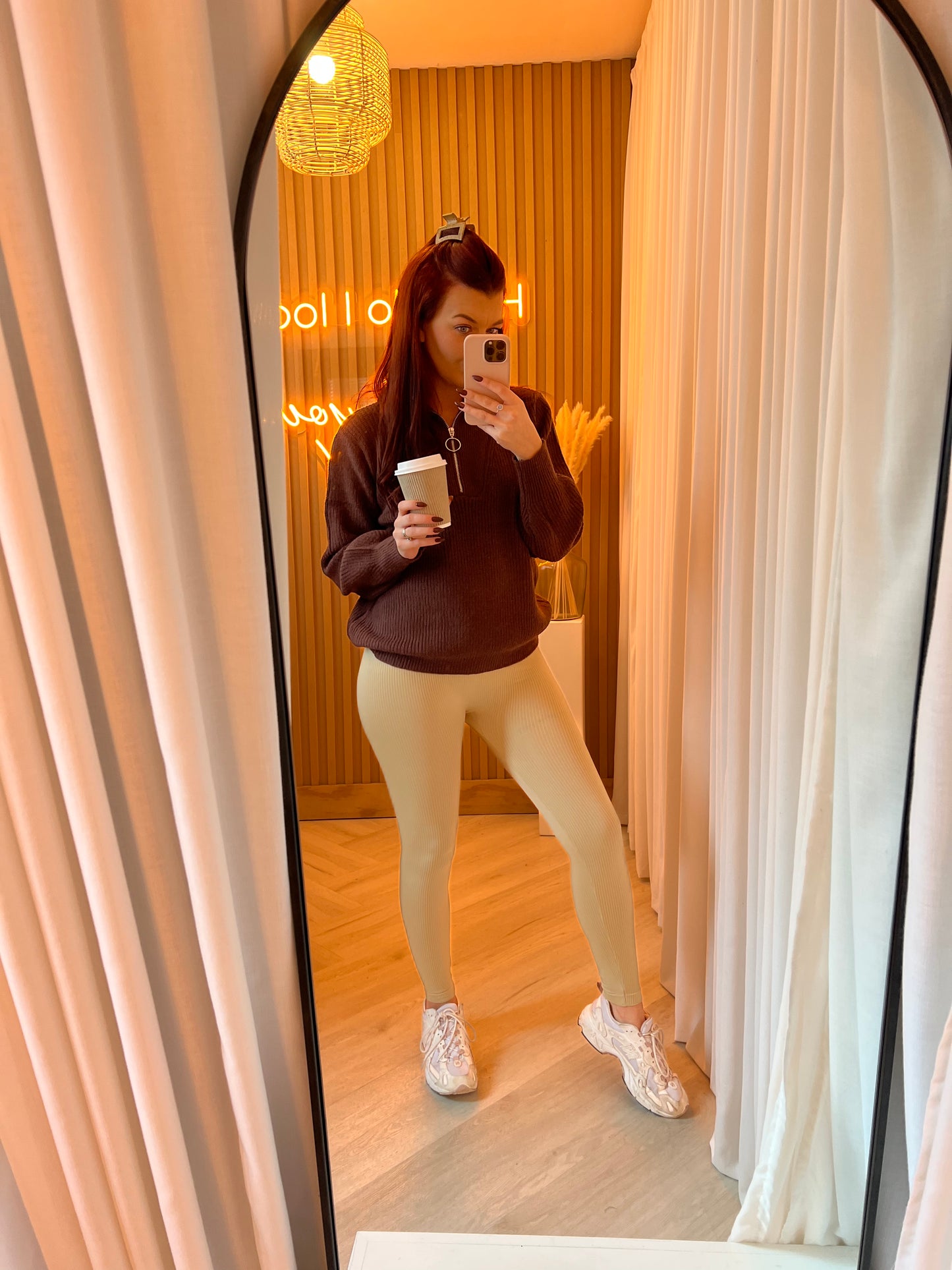 Alyse ribbed leggings