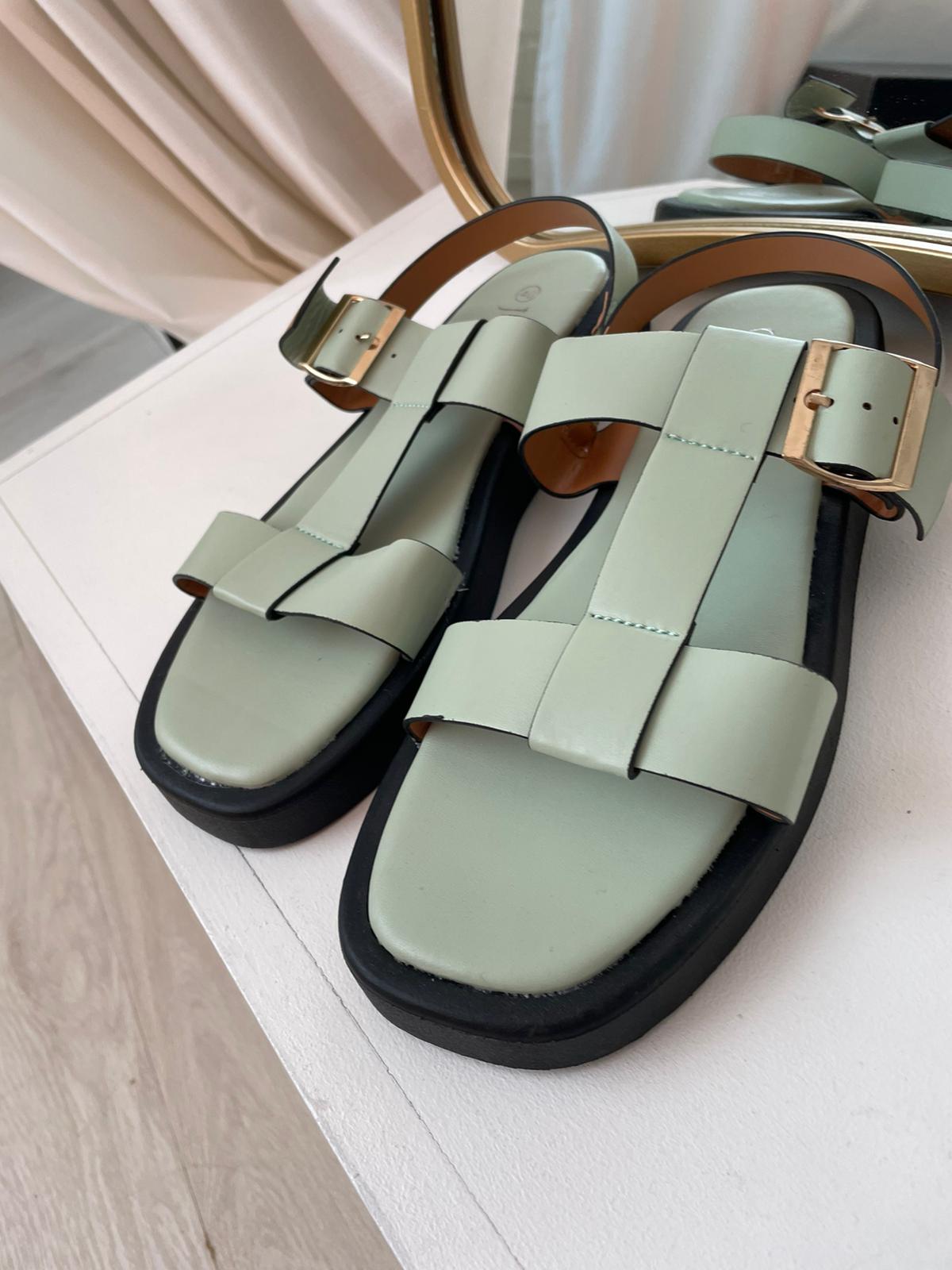 Sage Sandals