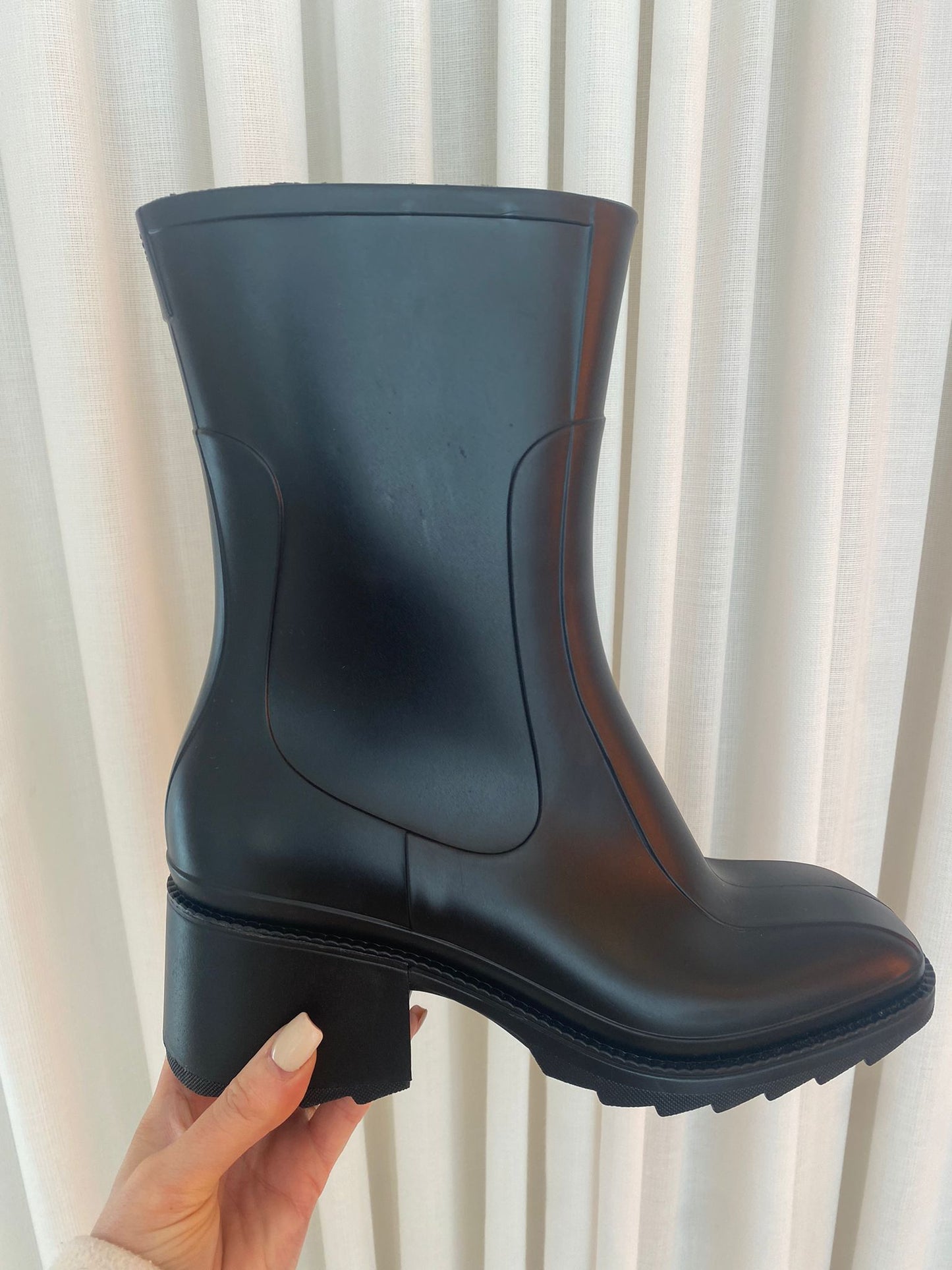 Chloe square toe boot