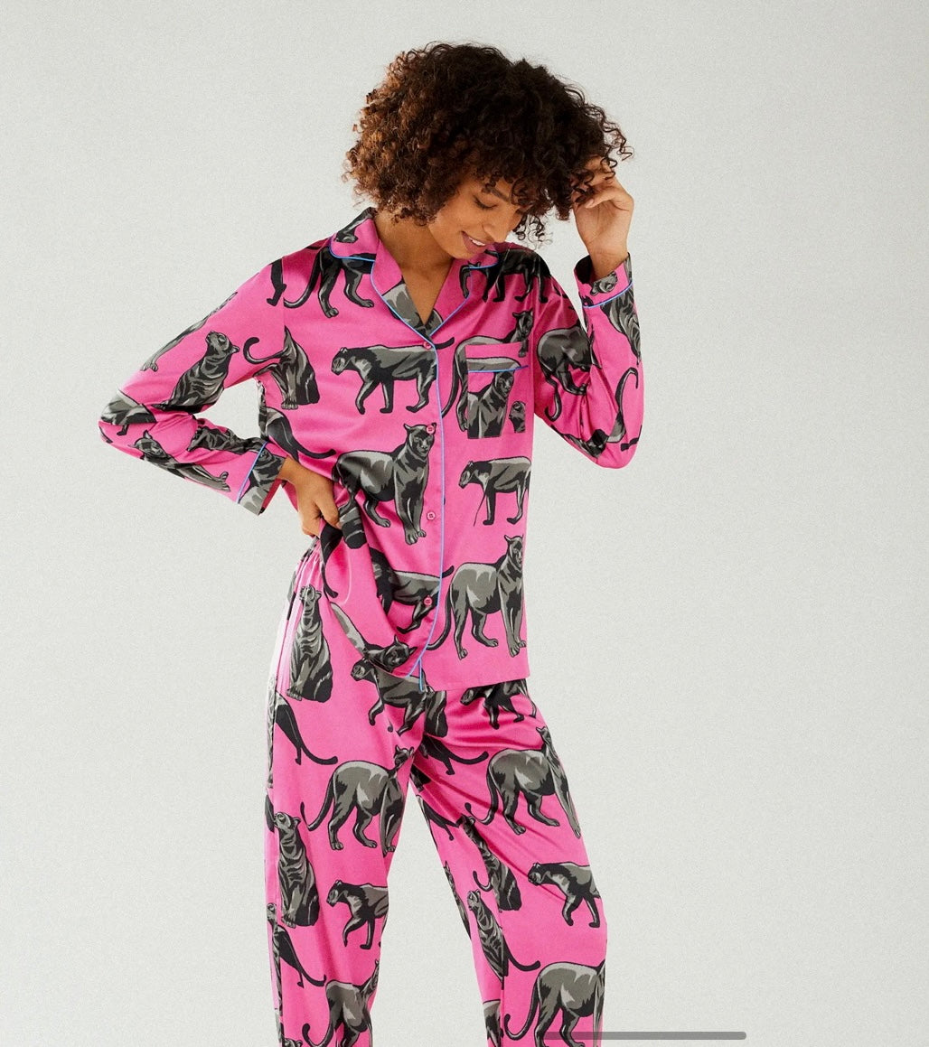 Chelsea Peers satin Pink Panther