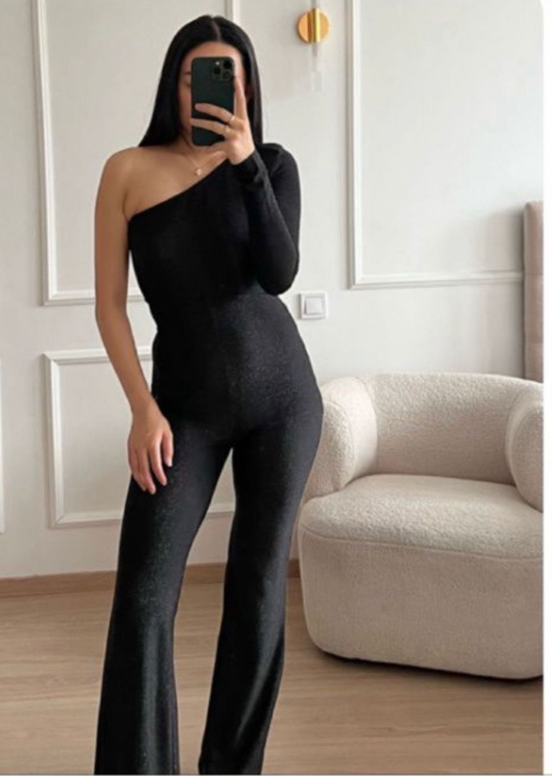 Vixen one sleeved jumpsuit