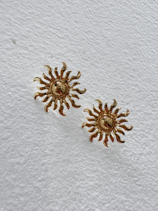 Sun Stud Earrings