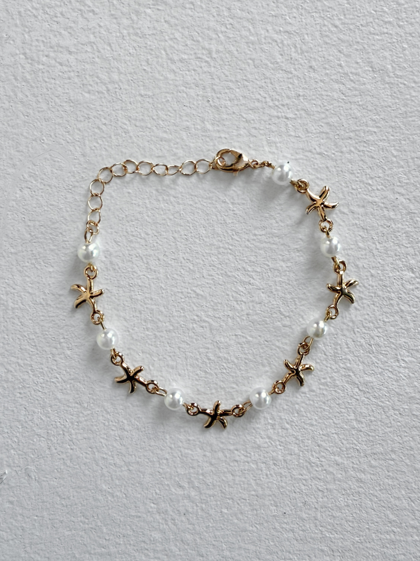 Pearl & Starfish Bracelet