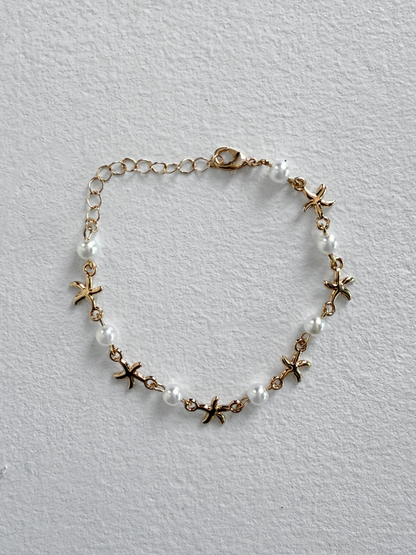 Pearl & Starfish Bracelet