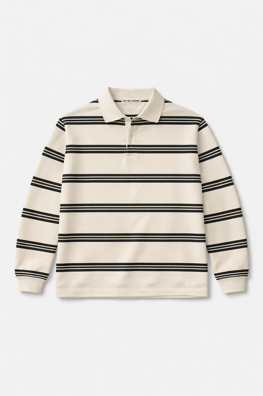 Rugby Top - White/Black