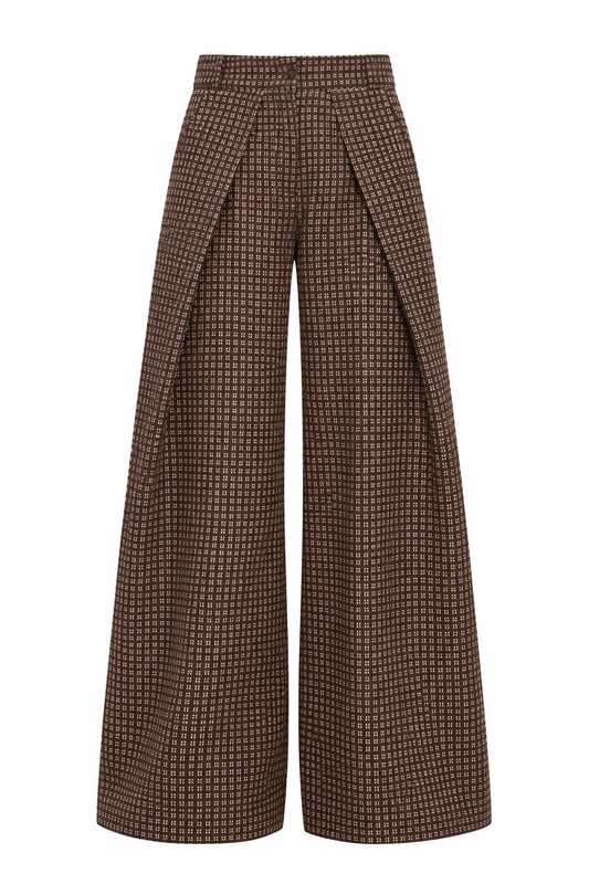 Nina Check Trousers