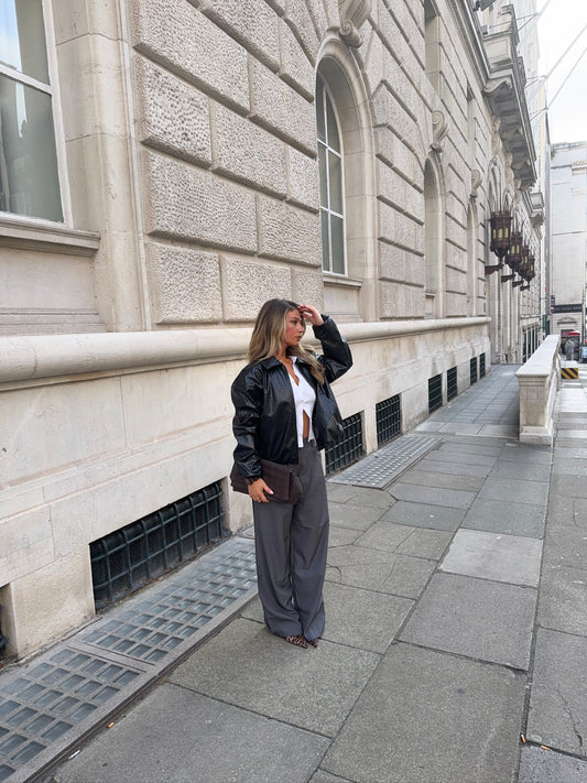 Tailored Trousers - Grey