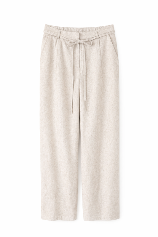 Linen Trousers - Oat