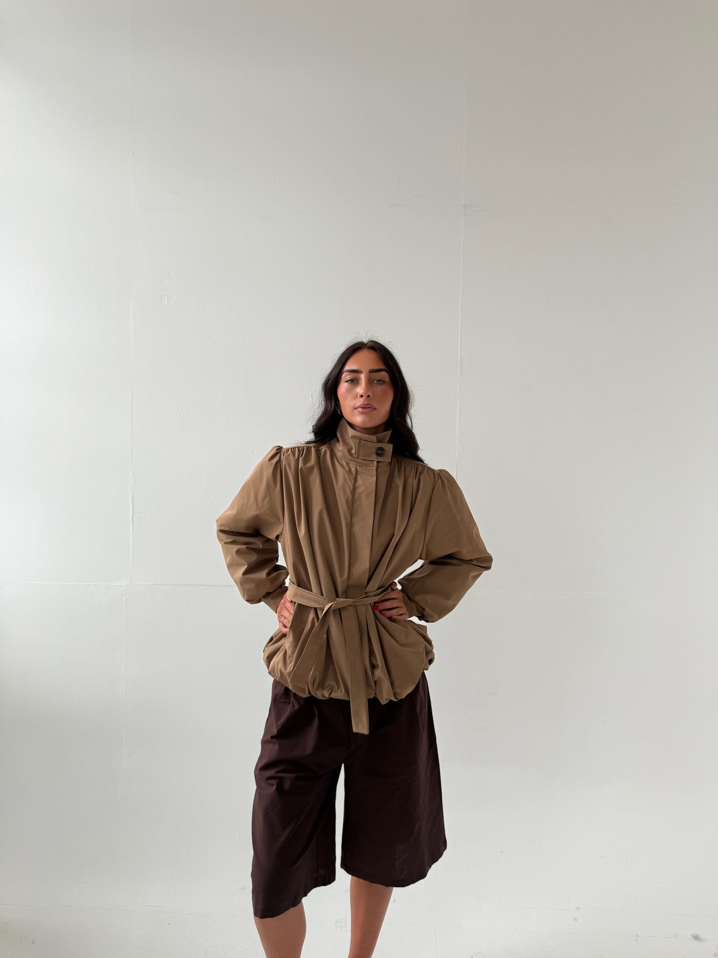 Maysa Funnel Neck Jacket