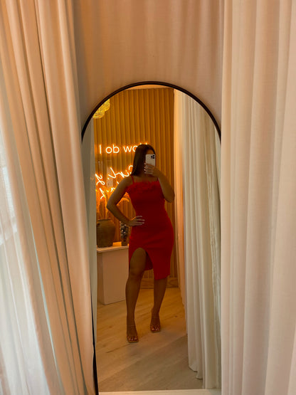 Holly feather dress