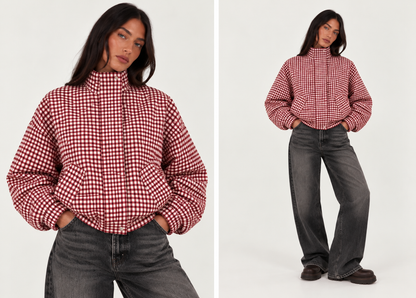 Indi Gingham Jacket