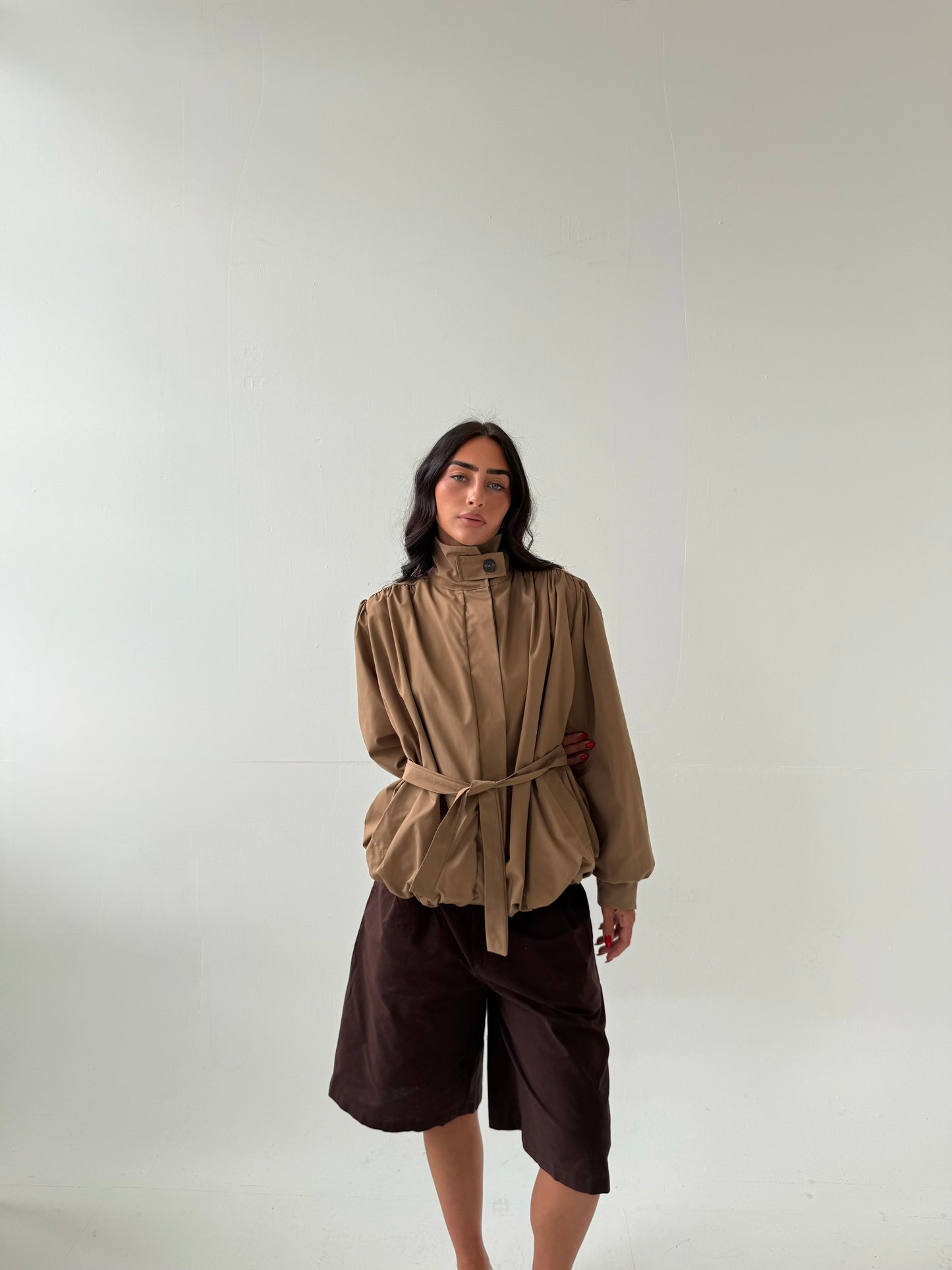 Maysa Funnel Neck Jacket
