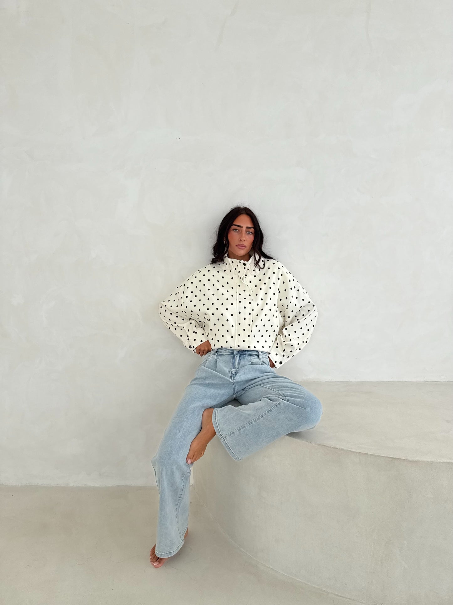 Paradise Mid Rise Stretch Straight Leg Jean