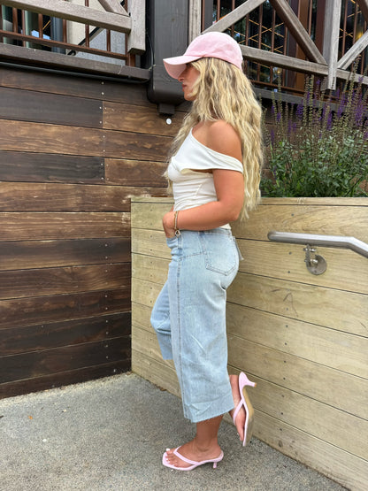 Poppy Washed Denim Jorts