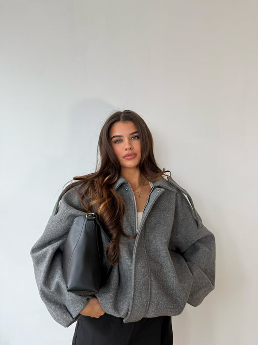 Bomber Jacket - Grey