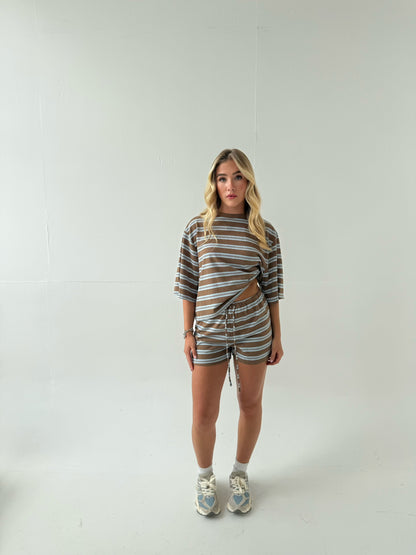 Sunday Striped Shorts