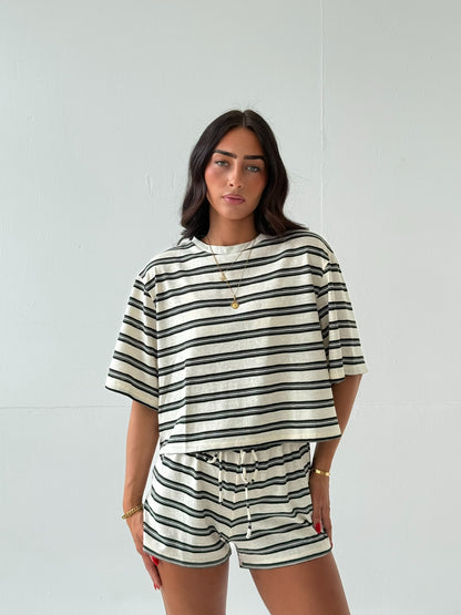 Sunday Striped Shorts