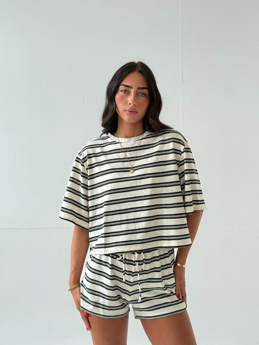 Sunday Striped Shorts