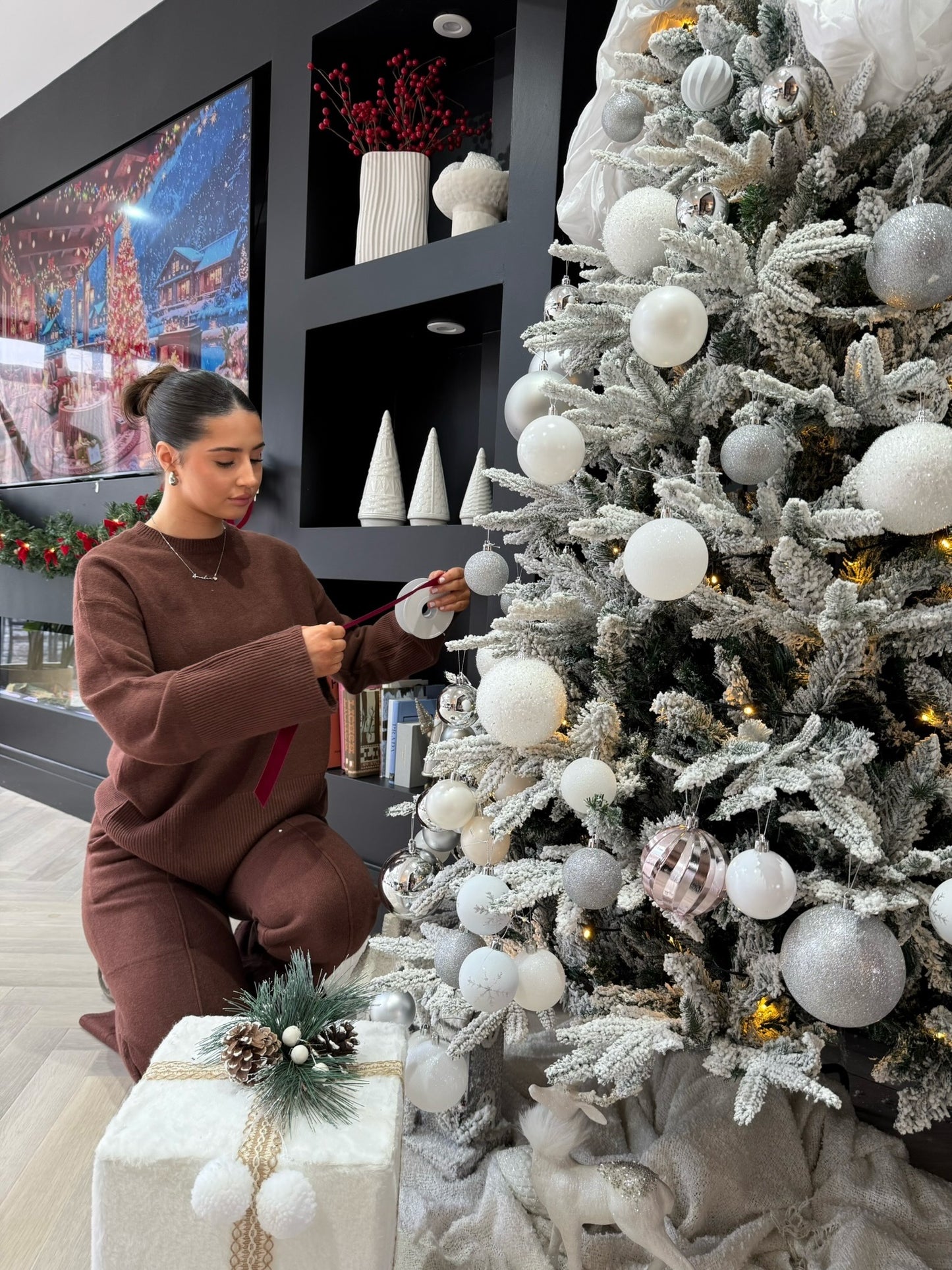 Jumper & Trouser Set - Chocolate