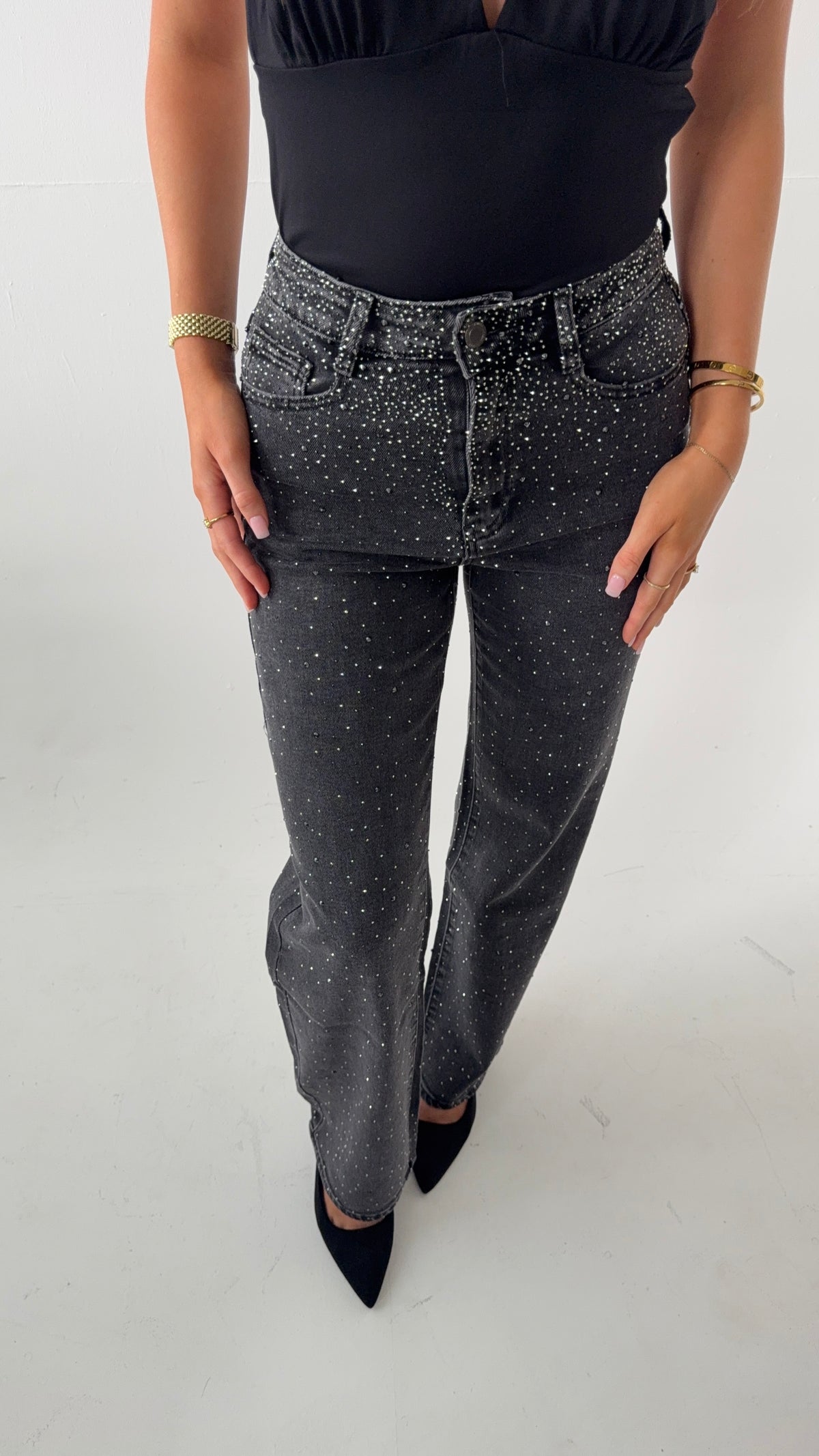 Luna Diamanté Jean