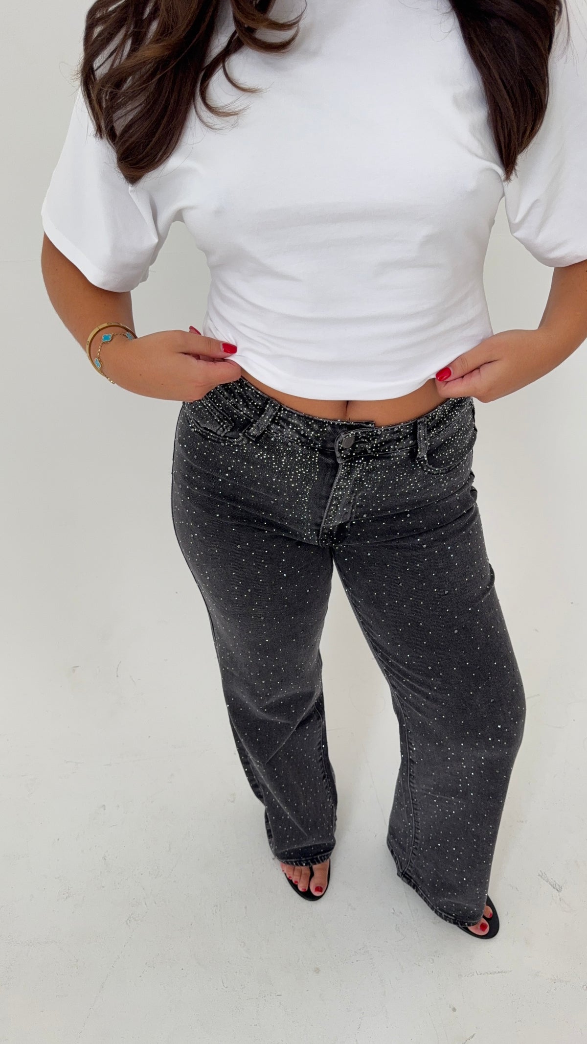 Luna Diamanté Jean
