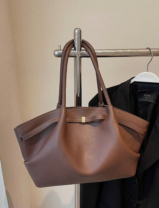 Small Shopper Bag - Chocolate