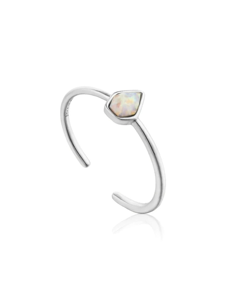 Opal Colour Adjustable Ring
