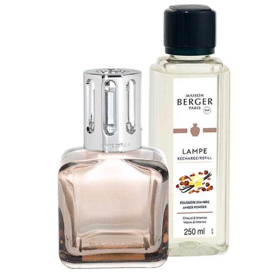 Beige Ice Cube gift pack Lampe Berger