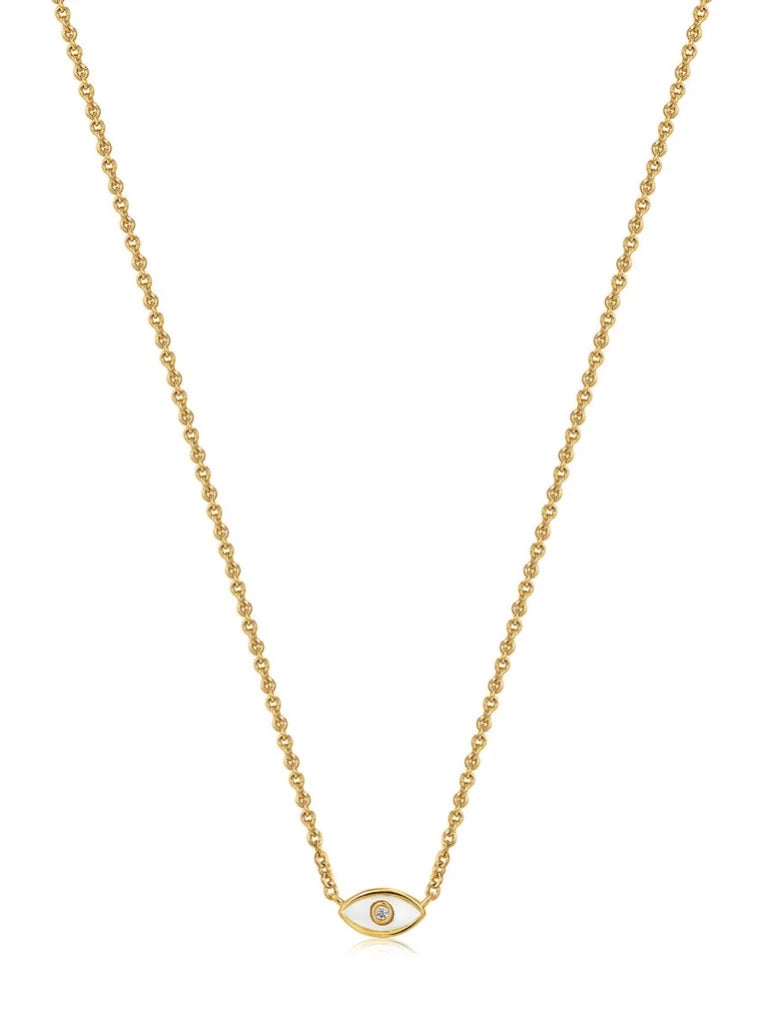 Evil Eye Gold Necklace